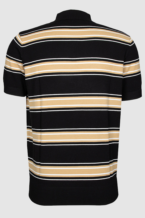 ΠΛΕΚΤΗ ΜΠΛΟΥΖΑ POLO KARL LAGERFELD - 990 ΜΑΥΡΟ